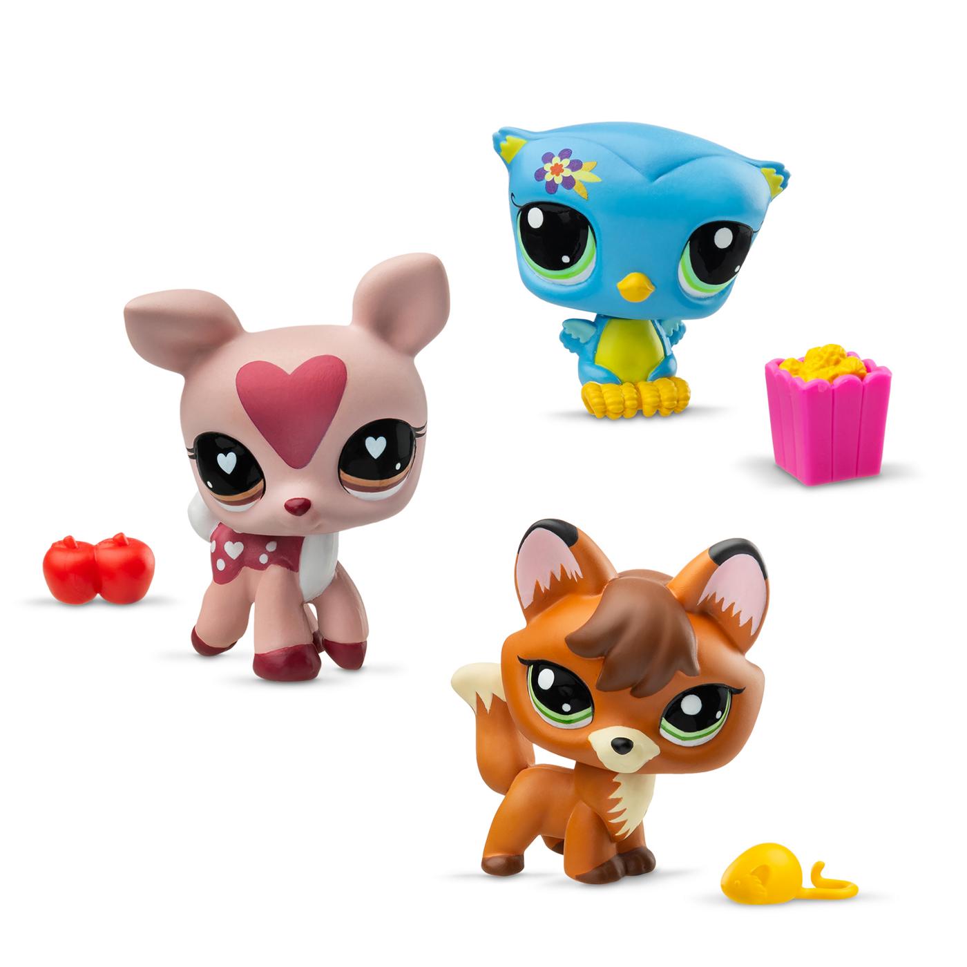 Littlest Pet Shop Pet Trio - Forest Pets; image 1 of 3