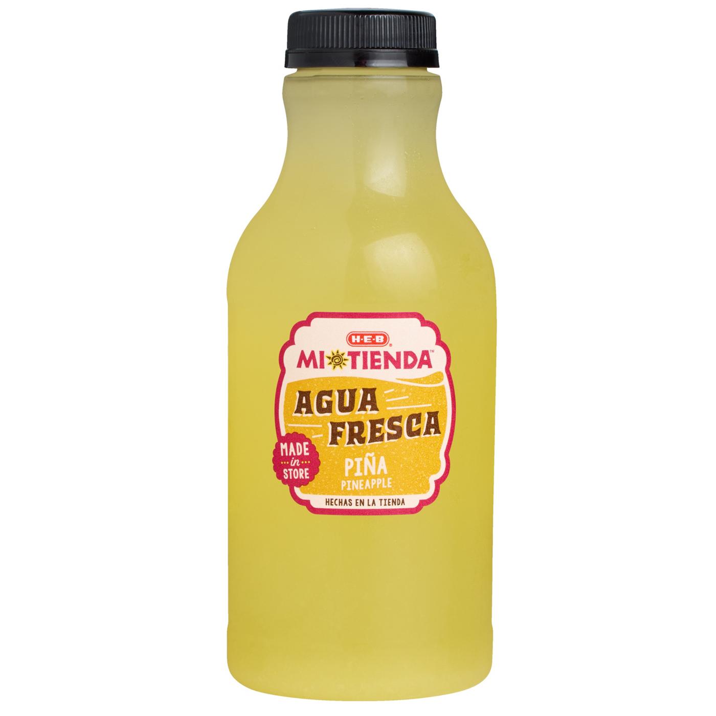H-E-B Mi Tienda Agua Fresca - Pineapple (Piña); image 2 of 2