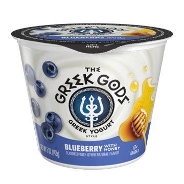 The Greek Gods Blueberry with Honey Greek Yogurt