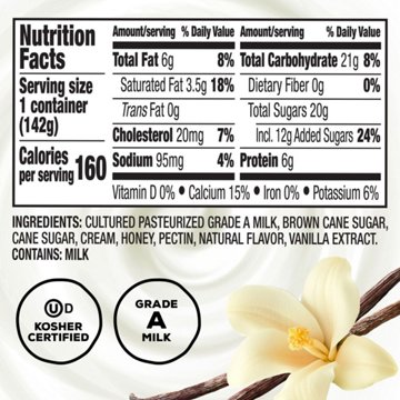The Greek Gods Honey Vanilla Greek Yogurt