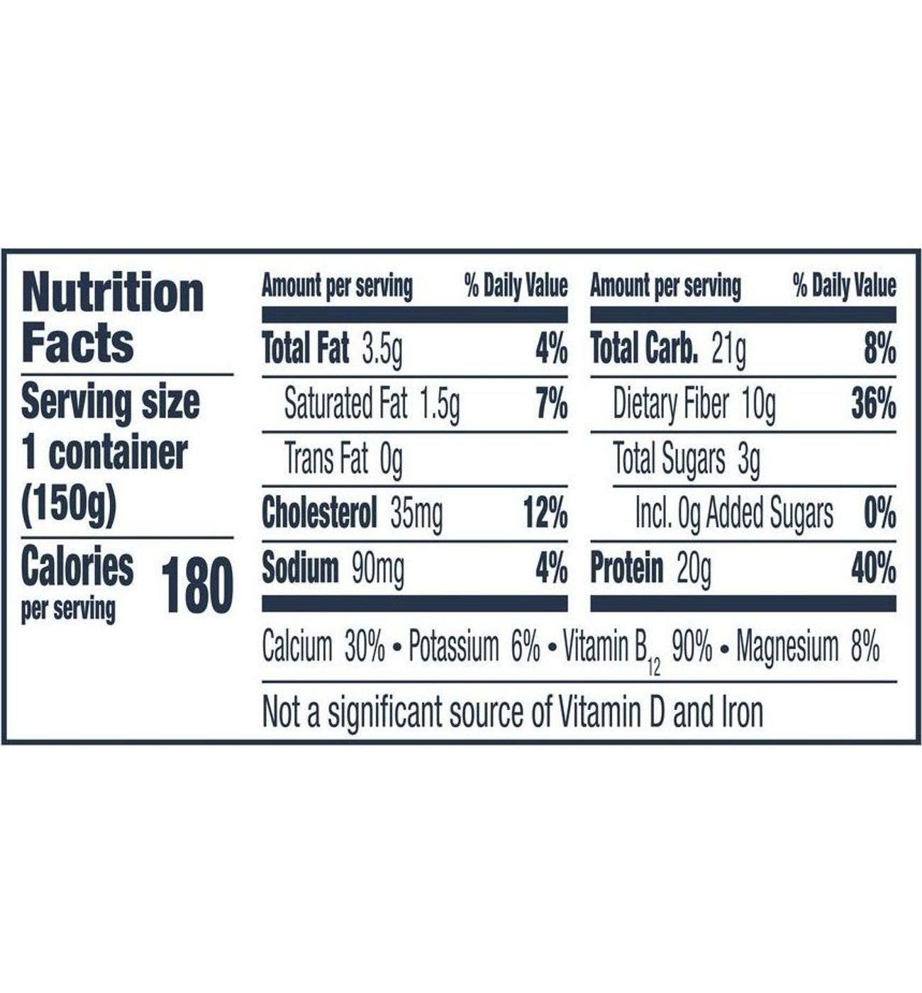 :ratio 20g Protein Pro Fiber Lemon Meringue Dairy Snack; image 3 of 3