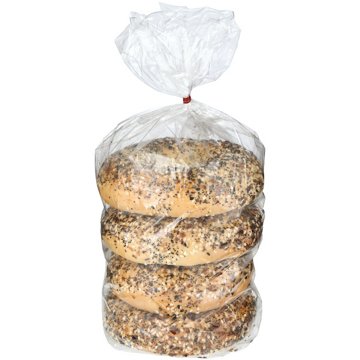H-E-B Bakery Everything Bagels, 4 ct