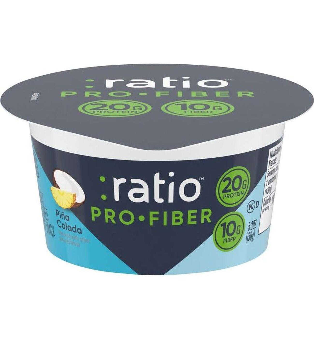 :ratio 20g Protein Pro Fiber Pina Colada Dairy Snack; image 1 of 3