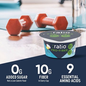 :ratio 20g Protein Pro Fiber Pina Colada Dairy Snack
