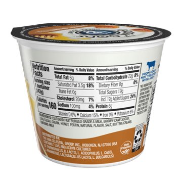 The Greek Gods Salted Caramel with Honey Greek Yogurt 