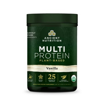 Ancient Nutrition Plant-Based 25g Multi Protein Powder - Vanilla