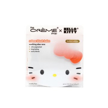 The Crème Shop x Hello Kitty Creme Blush Balm - Peach Pouf