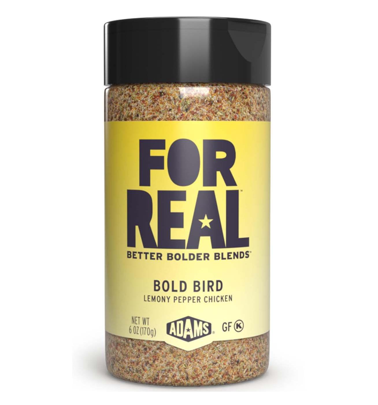 For Real Bold Bird Lemony Pepper Chicken Spice; image 1 of 3