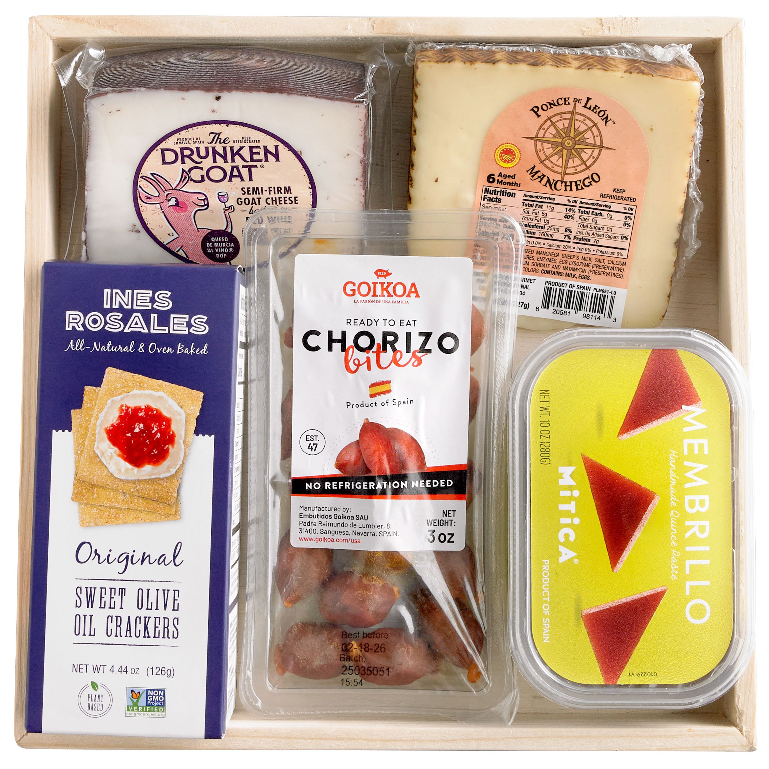 Spanish Showcase Graze Board, Ready to Assemble, Serves 6-8 | Central ...
