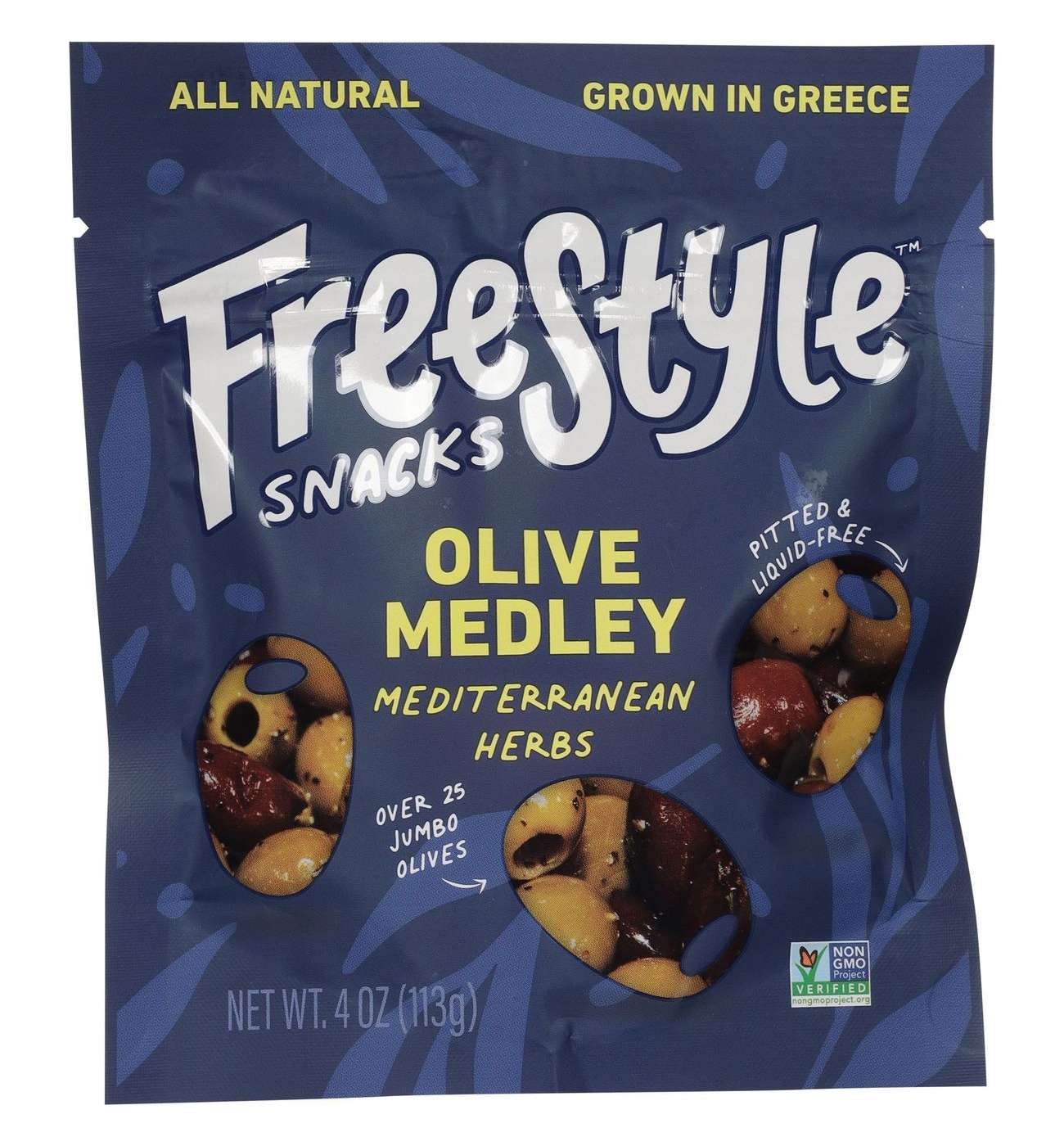 Freestyle Snacks Olive Medley Mediterranean Herbs; image 1 of 4