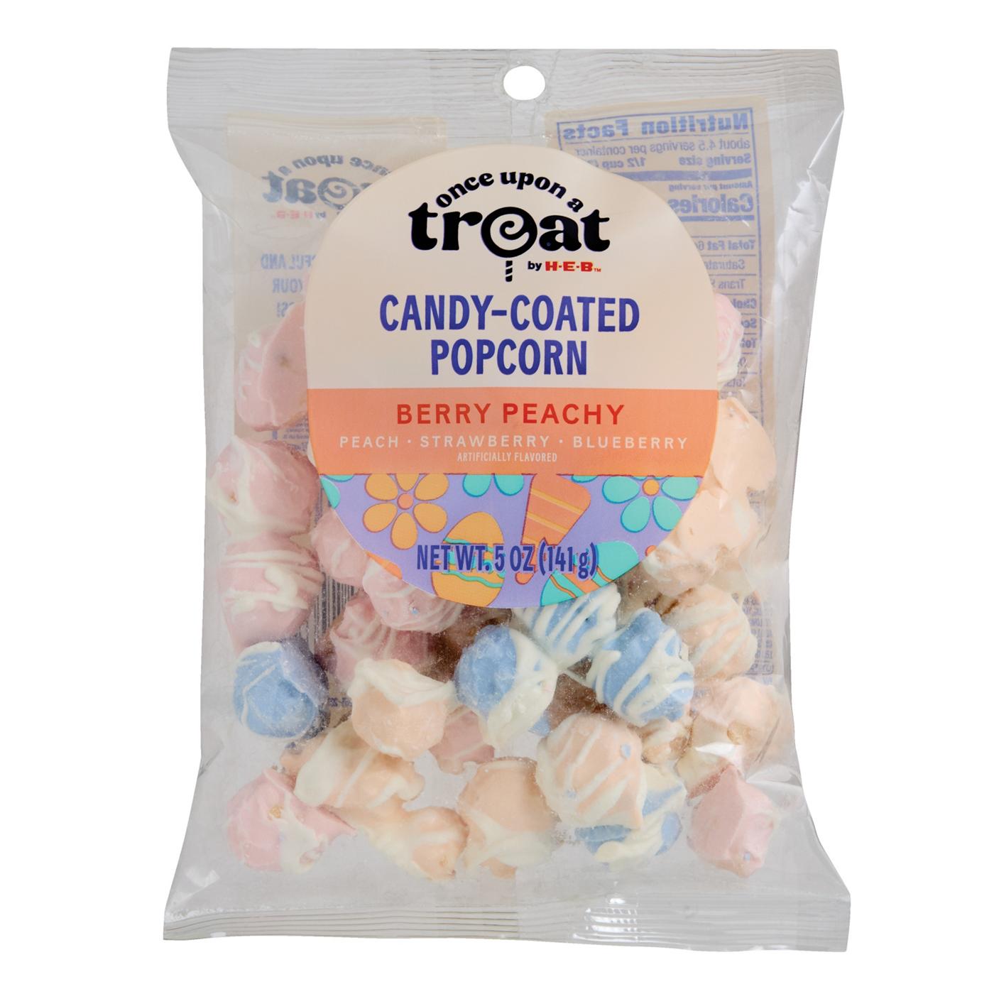 Once Upon a Treat by H-E-B Berry Peachy Candy-Coated Easter Popcorn; image 1 of 8