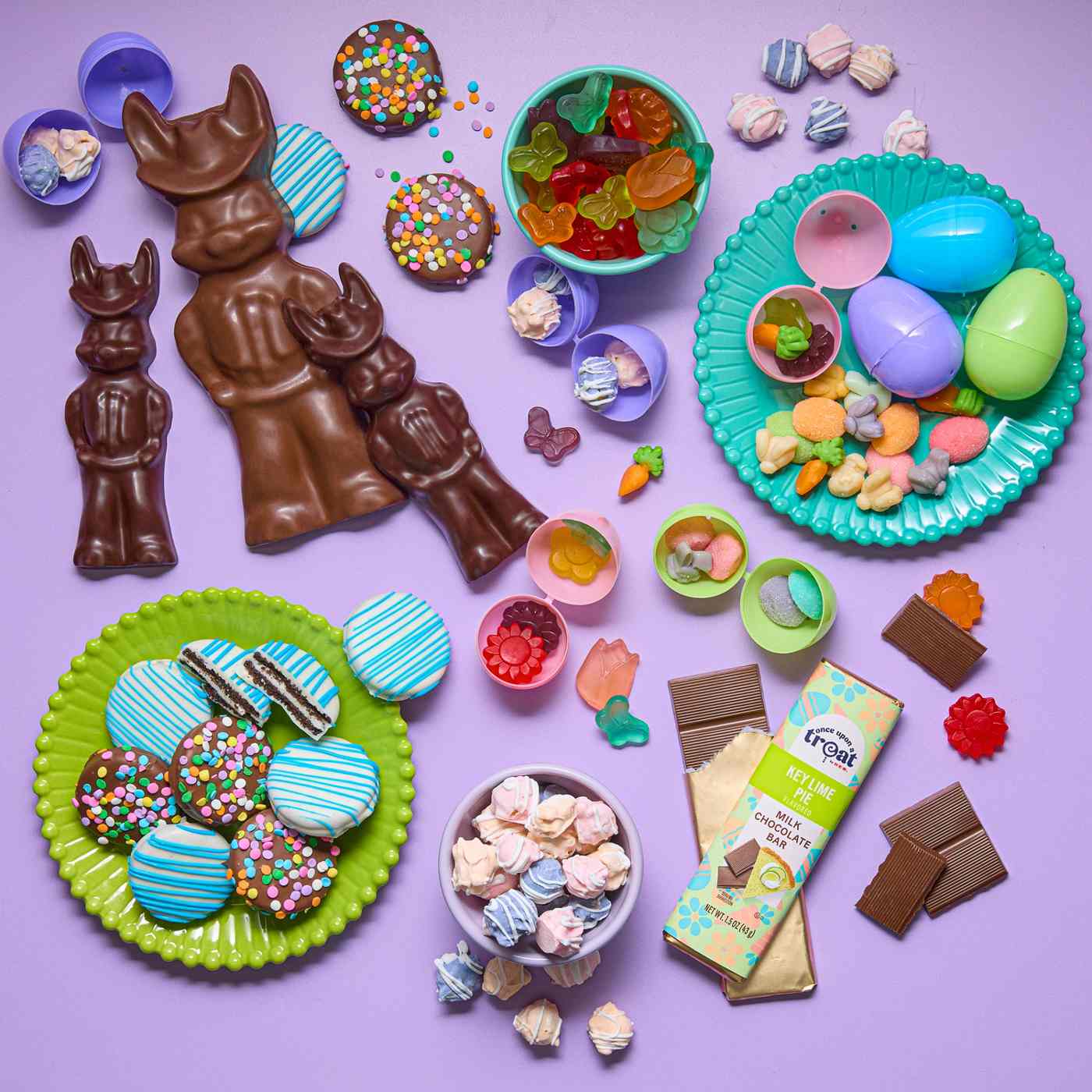 Once Upon a Treat by H-E-B Berry Peachy Candy-Coated Easter Popcorn; image 6 of 8