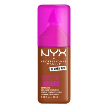 NYX Make 'Em Wonder 24 Hour True To Skin Foundation - Warm Rich