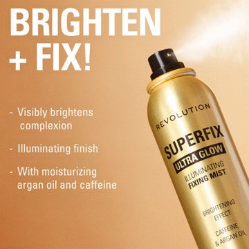 Revolution Super Fix Ultra Glow Fixing Mist
