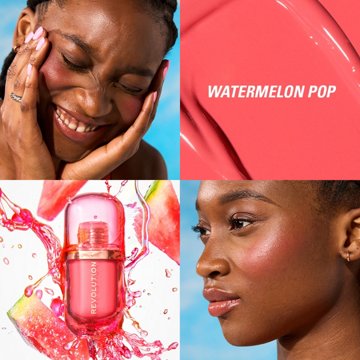 Makeup Revolution Super Dewy Blush Burst - Watermelon Coral