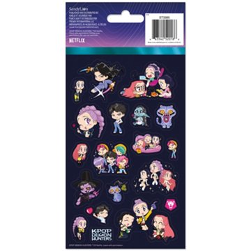 Trends International K-pop Demon Hunters Sticker Sheets, 4 pk