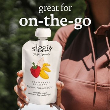 Siggi's Yogurt Pouches - Strawberry & Banana