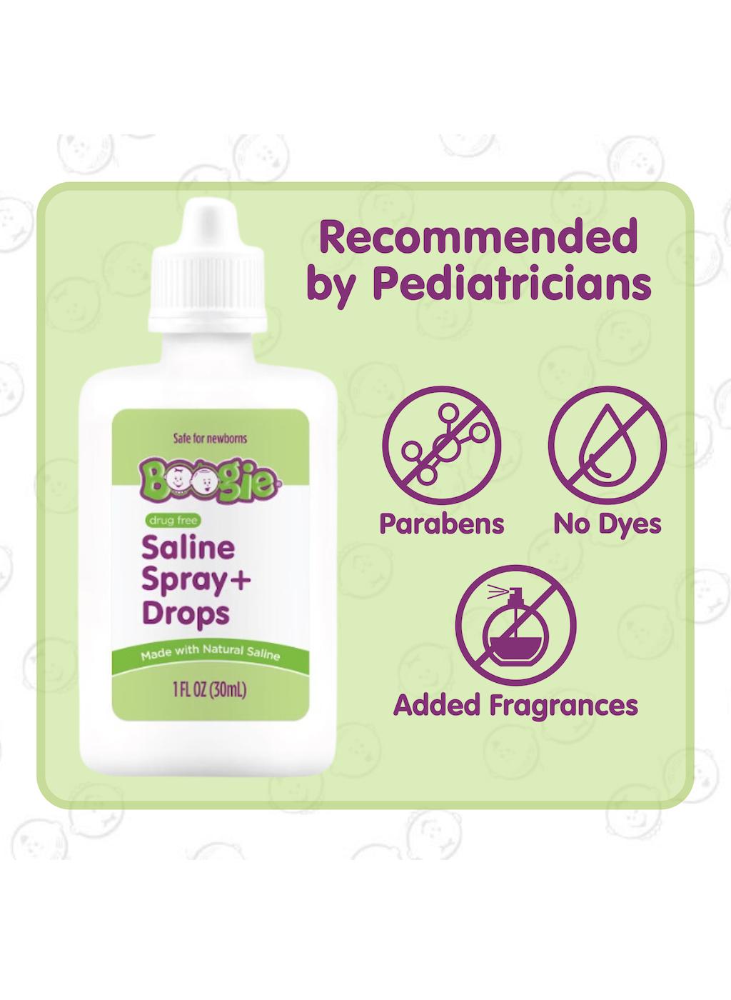 Boogie Saline Spray+Drops; image 4 of 7