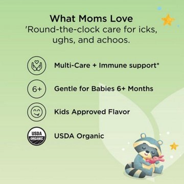Hyland's Baby Organic All-In-One Cough Syrup - Daytime