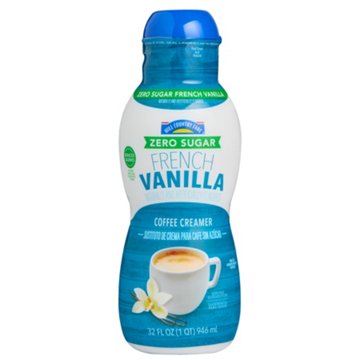 Hill Country Fare Zero Sugar Coffee Creamer - French Vanilla, 32 oz