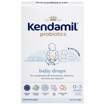 Kendamil Probiotics Baby Drops, 0.25 oz
