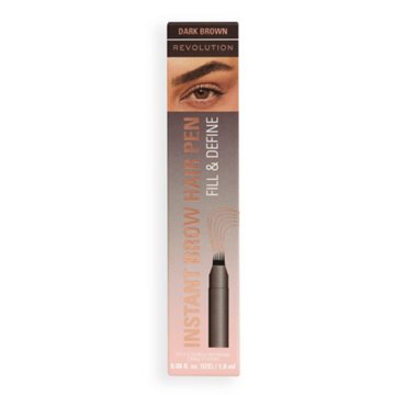 Makeup Revolution Instant Brow Hair Pen - Dark Brown