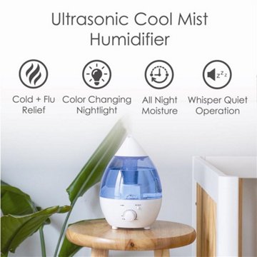Crane Mini Drop Humidifier