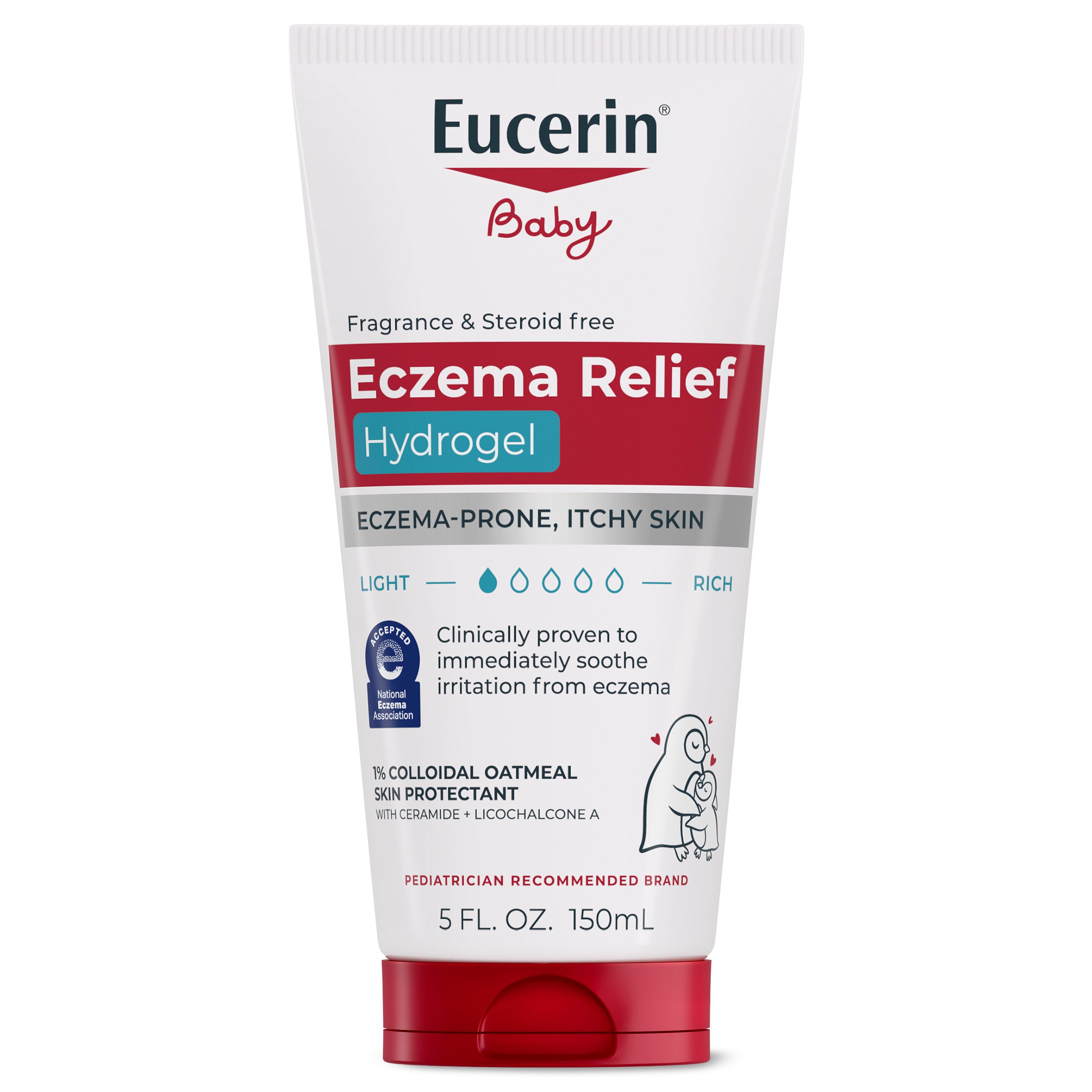 Eucerin Baby Eczema Relief Hydrogel 5 oz product package