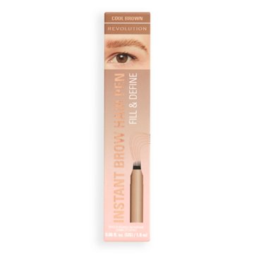Makeup Revolution Instant Brow Hair Pen - Cool Brown