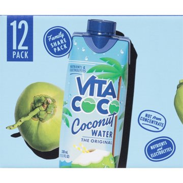 Vita Coco Coconut Water 12 pk Cartons, 11.1 oz