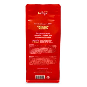 Oilogic Soothe & Sitz Oatmeal And Epsom Salt Soak - For Pregnancy And Postpartum, 32 oz