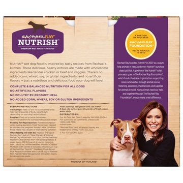Rachael Ray Nutrish Hearty Recipes Wet Dog Food Variety Pack