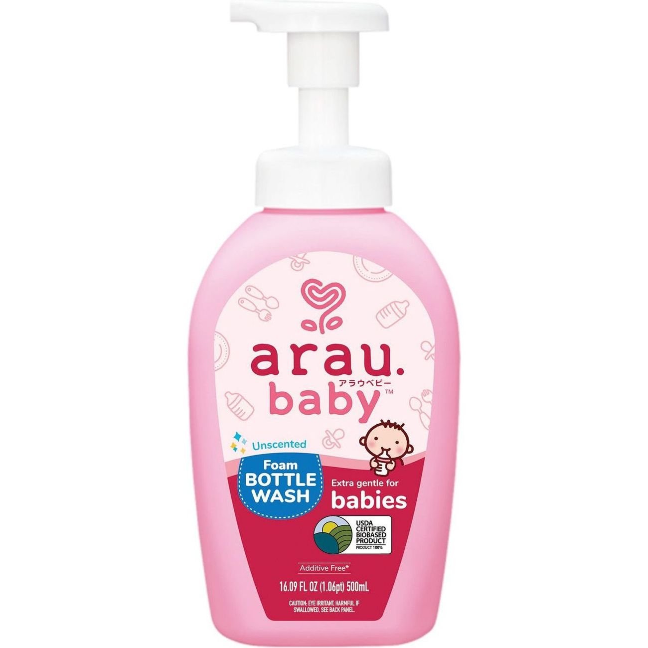 Arau Baby Foam Bottle Wash - Unscented - Shop Cleaning at H-E-B
