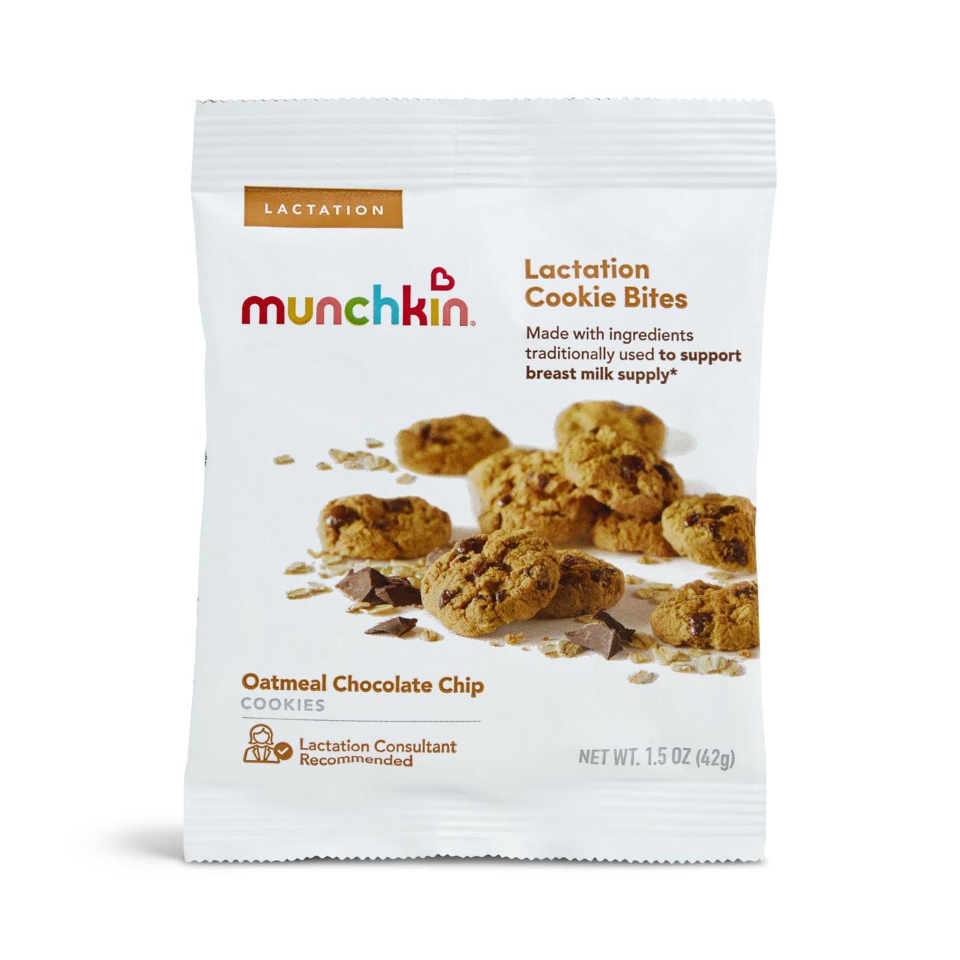 Munchkin Lactation Cookie Bites - Oatmeal Chocolate Chip; image 1 of 2