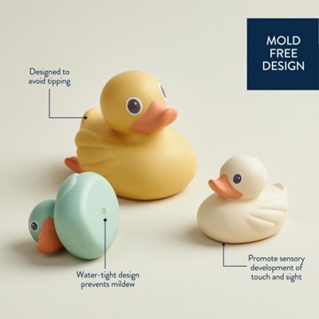 Itzy Ritzy Ducky Family Bath Toys