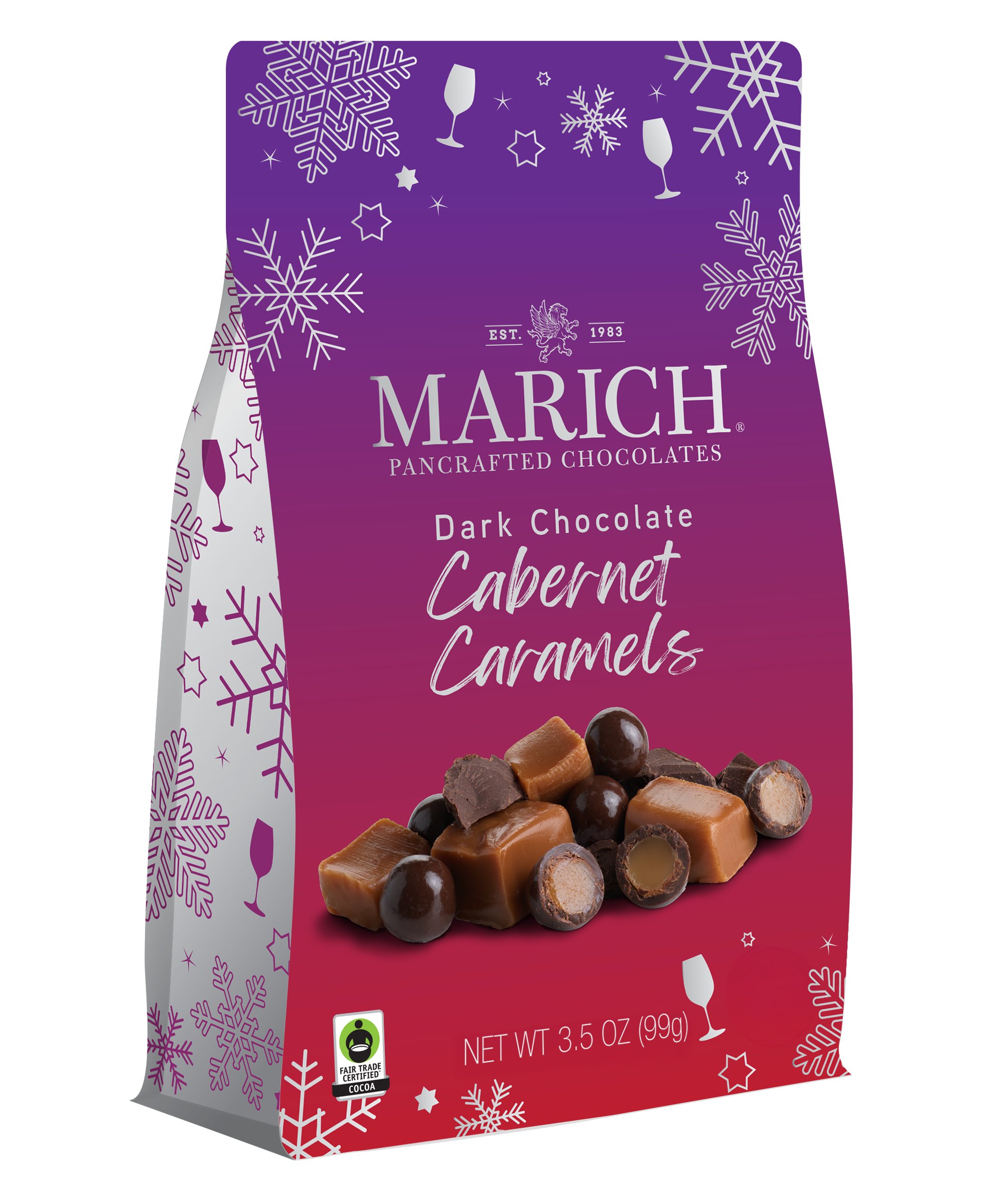 Marich Dark Chocolate Cabernet Caramels, 3.5 oz | Central Market