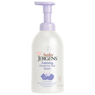 Jergens Baby Calming Head to Toe Foaming Wash, 18 oz