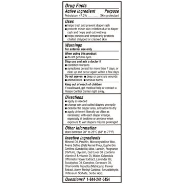 A+D Overnight Healing Rash Ointment, 3.6 oz