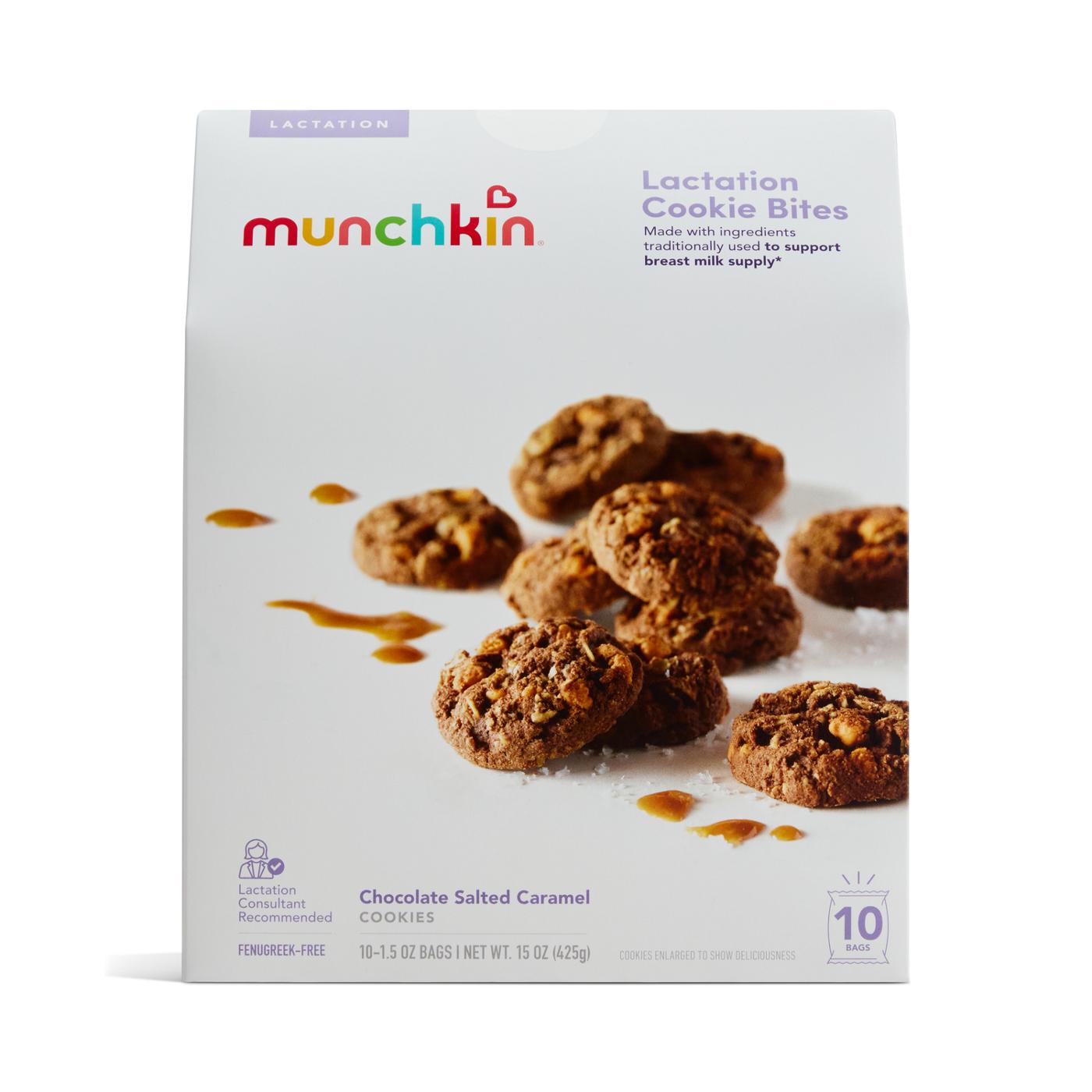 Munchkin Lactation Cookie Bites - Chocolate Salted Caramel; image 1 of 2
