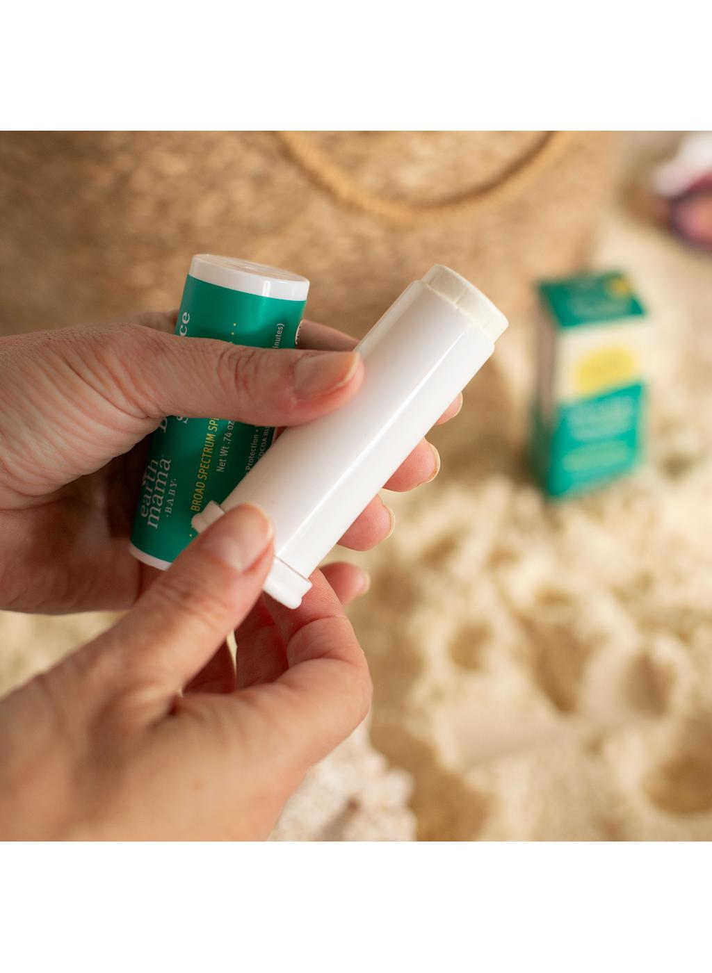 Earth Mama Baby Face Mineral Sunscreen Face Stick - SPF 40; image 5 of 11