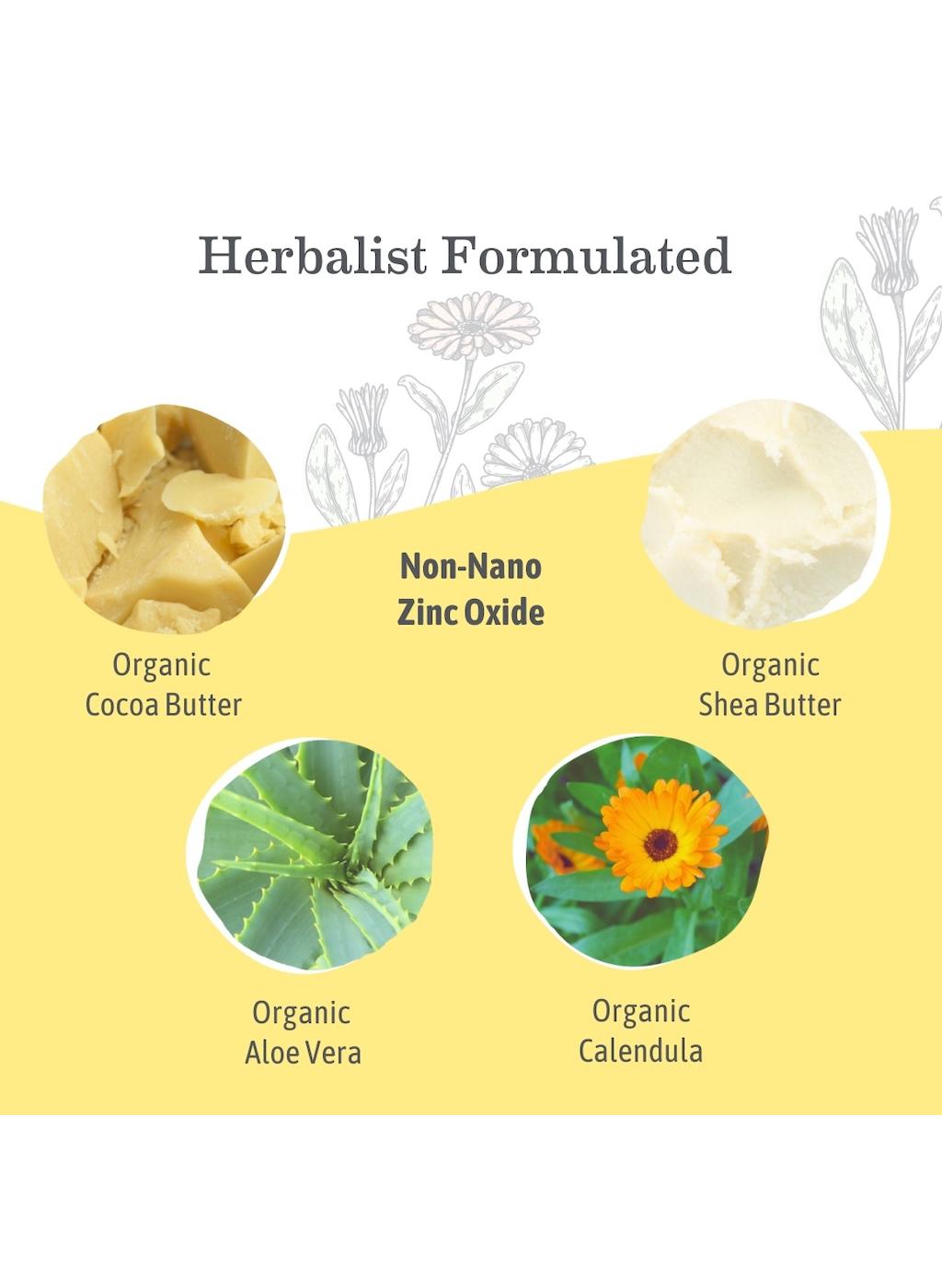 Earth Mama Baby Face Mineral Sunscreen Face Stick - SPF 40; image 11 of 11