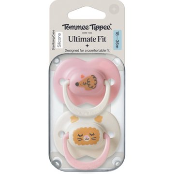 Tommee Tippee Ultimate Fit Pacifiers for 18-36 Months, 2 ct