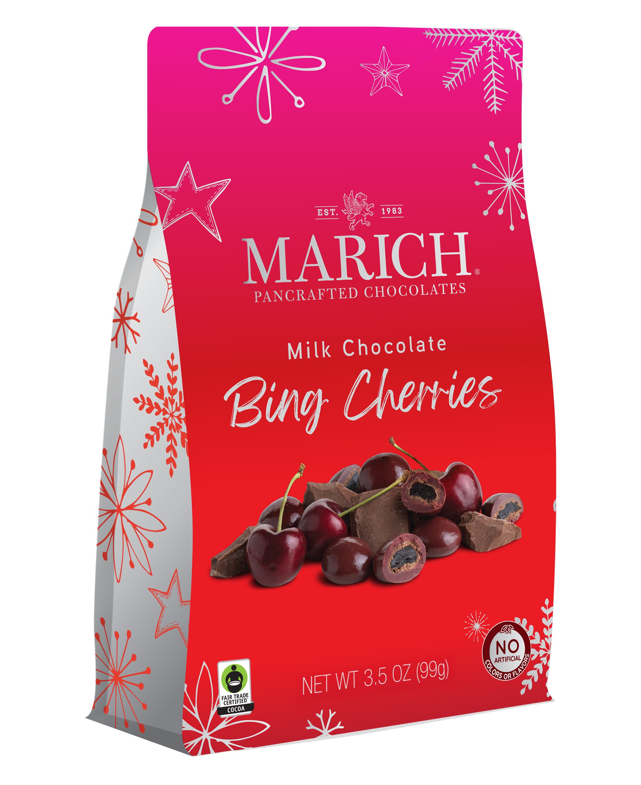 Marich Milk Chocolate Bing Cherries, 3.5 oz | Central Market