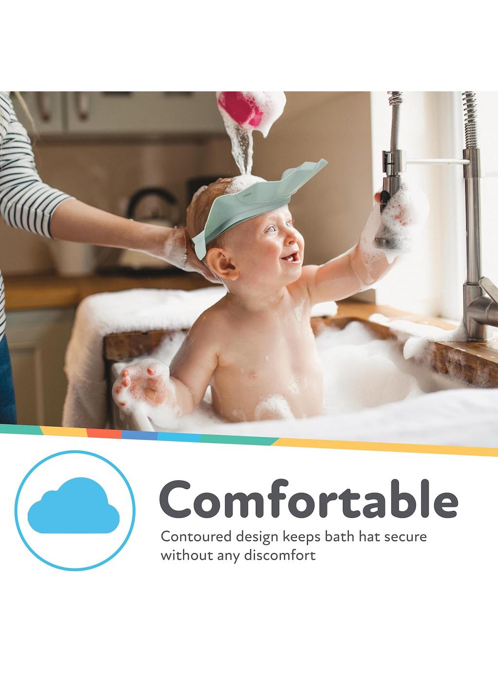 Nuby Bath Visor Hat - Gray; image 3 of 6