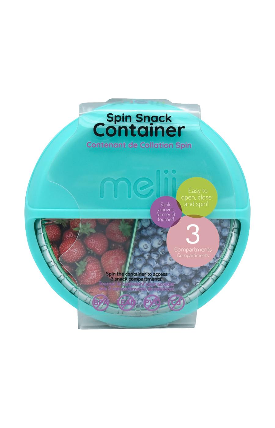 Melii Spin Snack Container; image 1 of 2