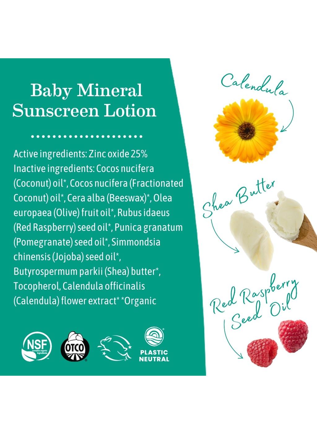 Earth Mama Baby Mineral Sunscreen Lotion - SPF 40; image 4 of 10