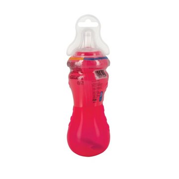 Nuby Sport Sipper Soft Straw 10 oz Cup - Colors May Vary