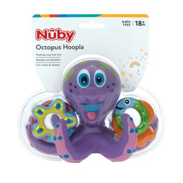 Nuby Octopus Hoopla Bath Toy