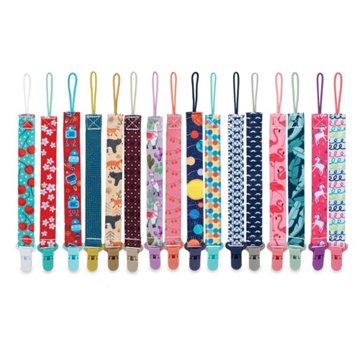 Nuby Pacifinder Pacifier Clip - Pattern May Vary, 2 ct