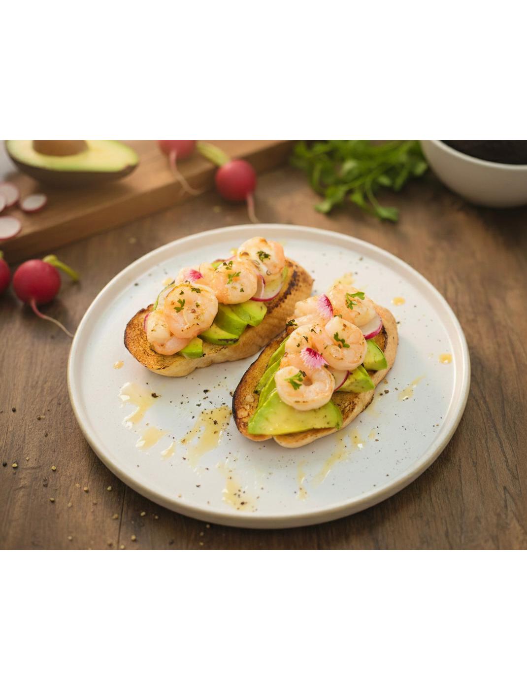 Blue River Frozen Cooked Peeled & Deveined No Tail White Shrimp; image 2 of 7